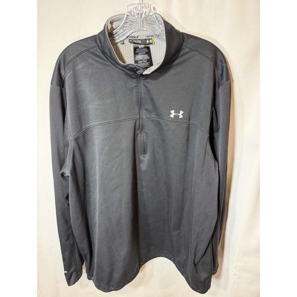 UNDER ARMOUR COLDGEAR X GOLF X STORM 2 MENS BLACK RAIN/WIND JACKET SIZE X-LARGE